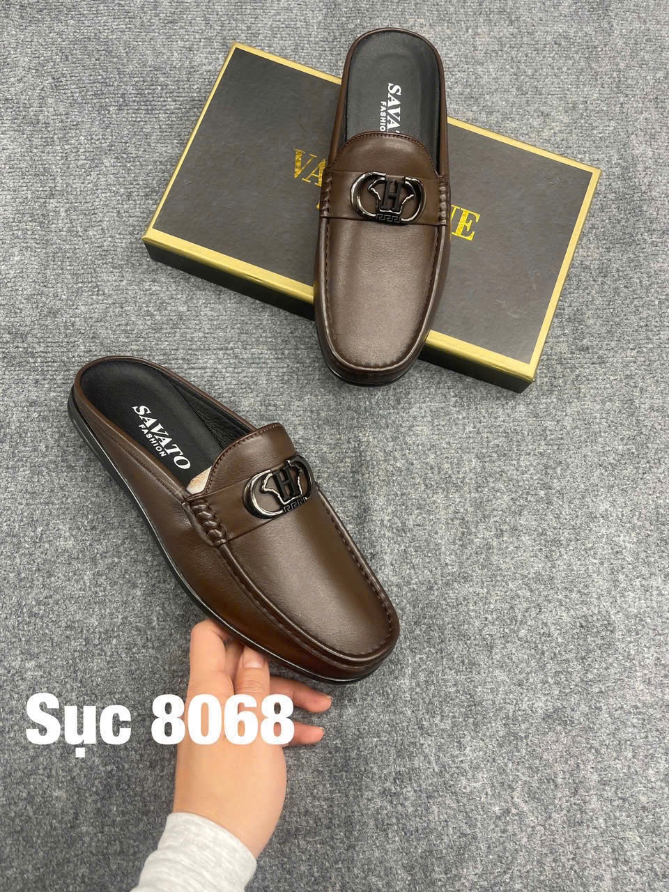 Giày công sở nam 8068NAU