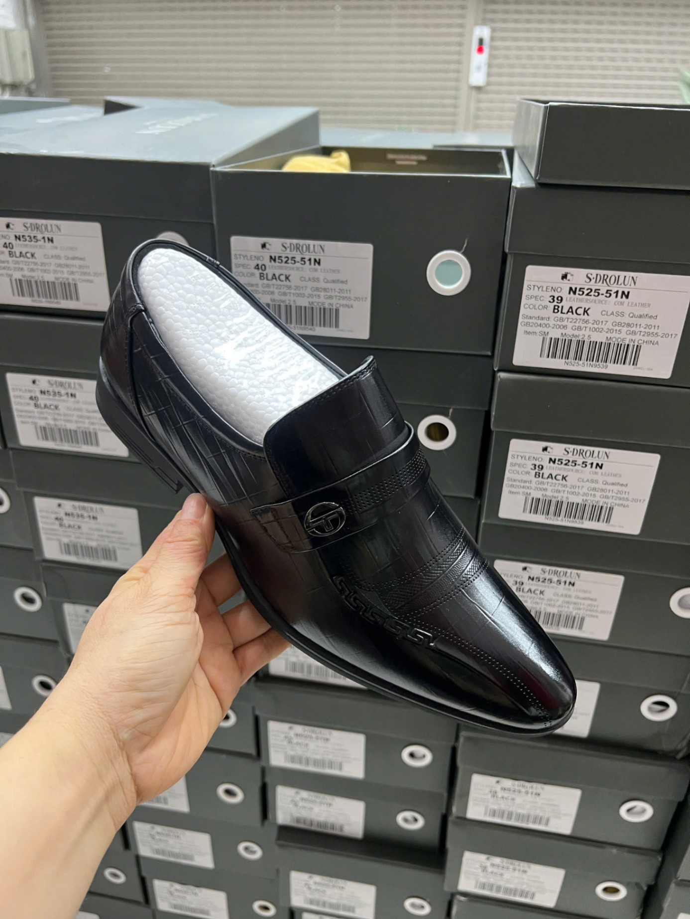 Giày nam Sdrolun N525-51NDEN