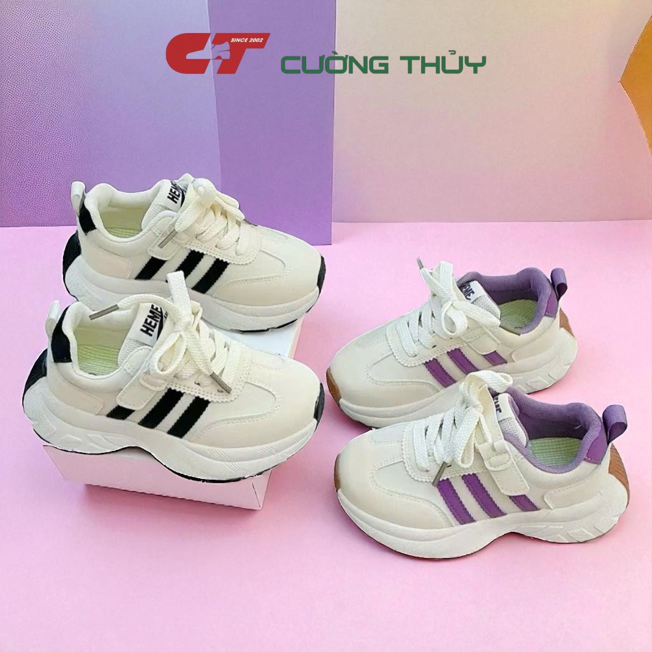 Giày TE 6602-1(32-37)TIM