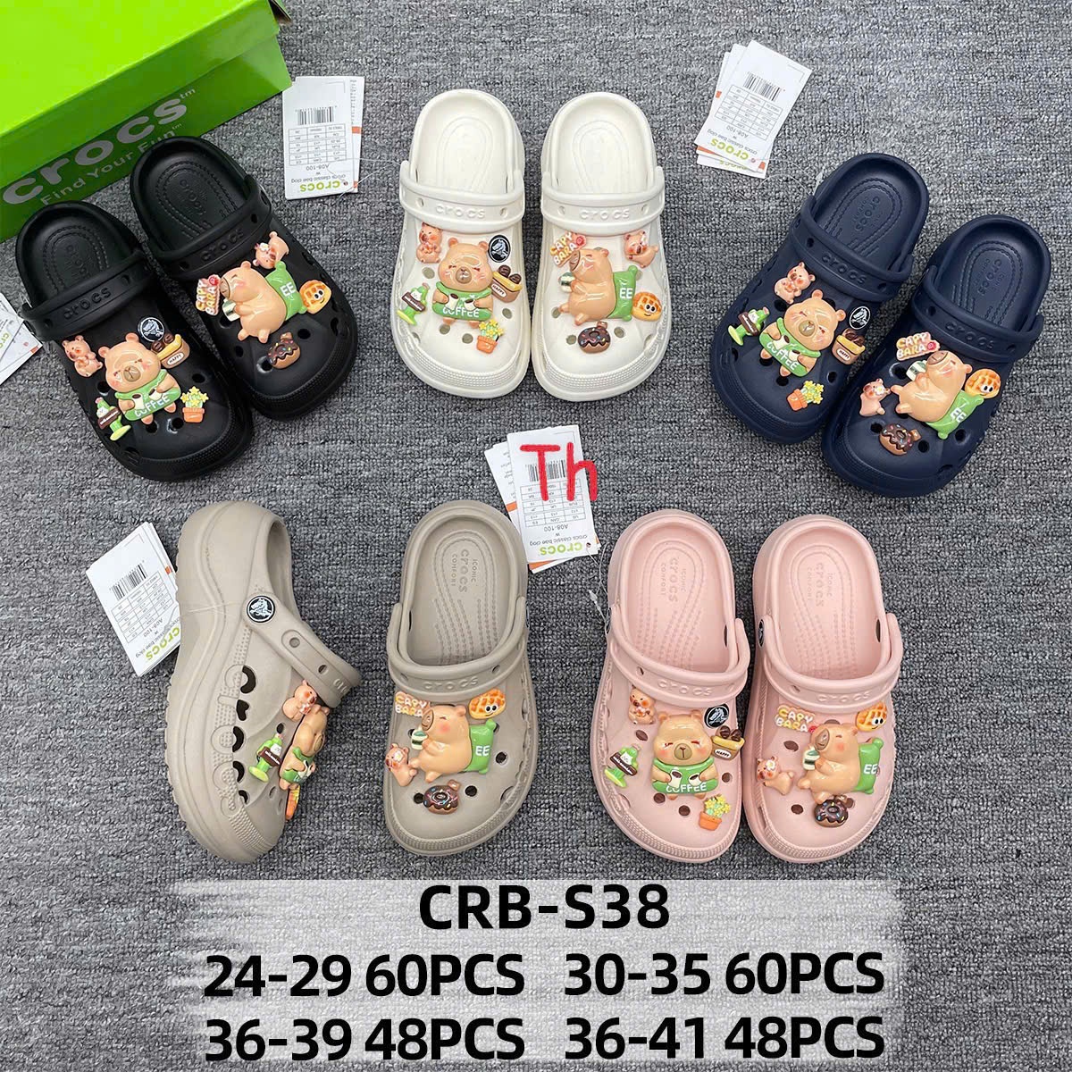 DSTE CROCS CRB-S38(24-34).NAU