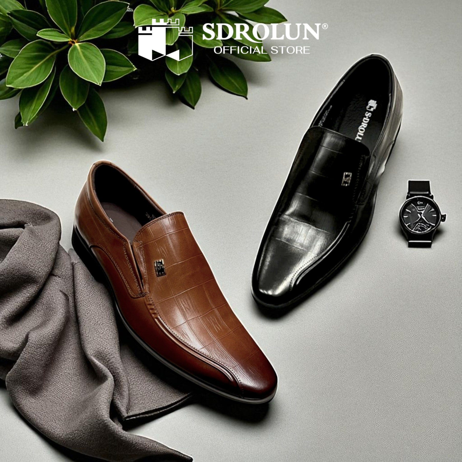 Giày nam SDROLUN N3006-37NDEN