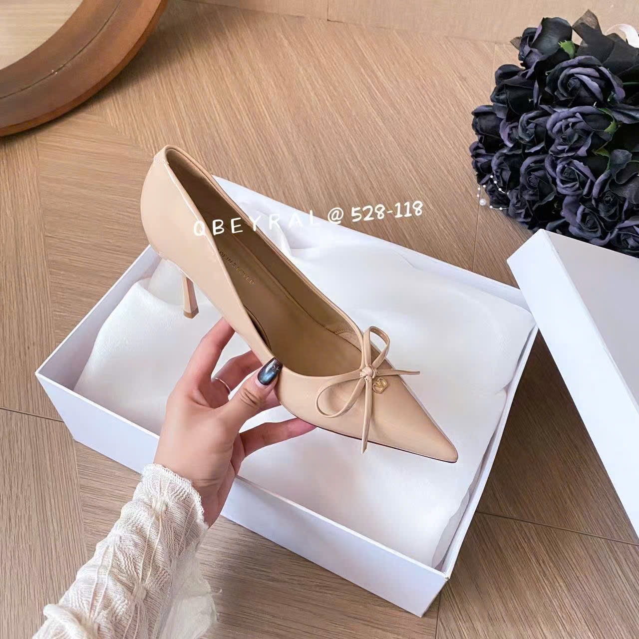 Giày cao gót nữ 528-118.KEM