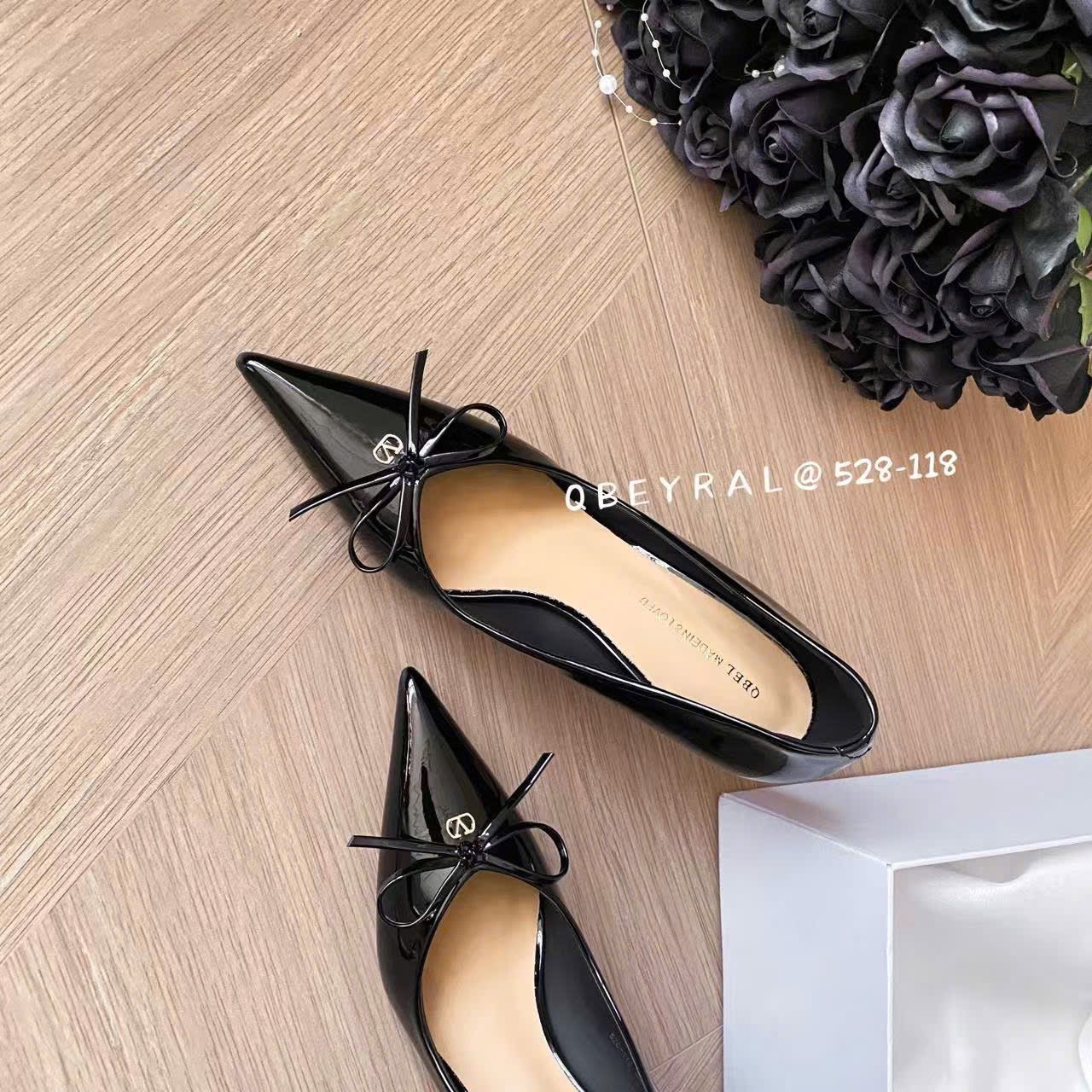 Giày cao gót nữ 528-118.DEN