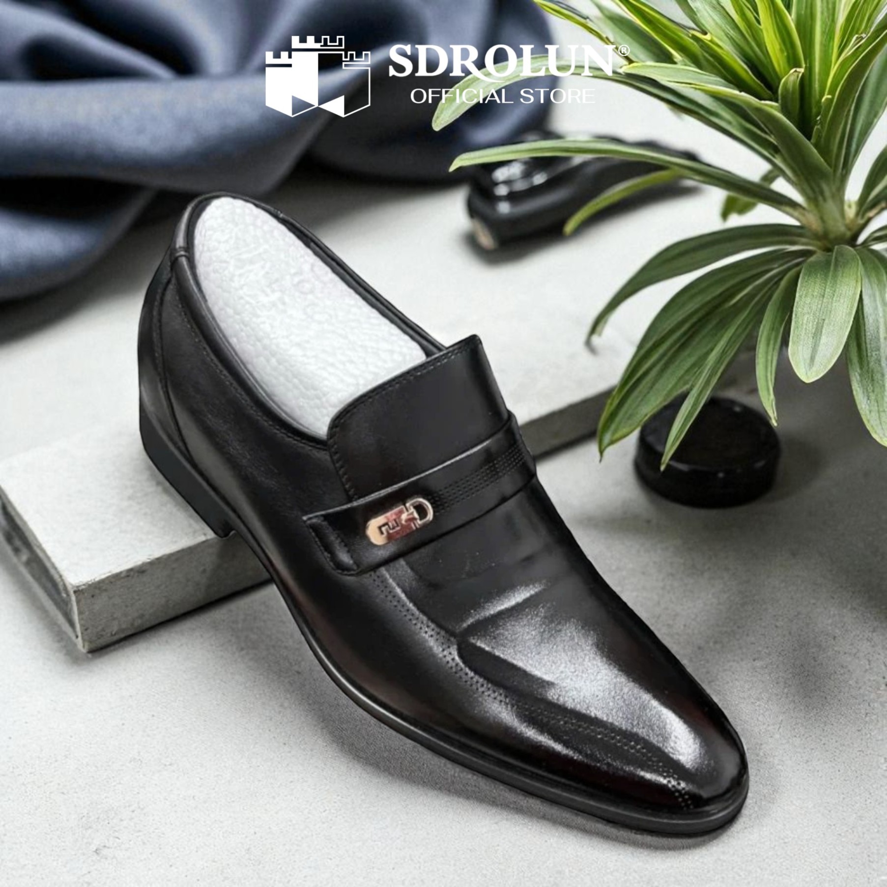 Giày nâng đế SDROLUN NG230-132NDEN