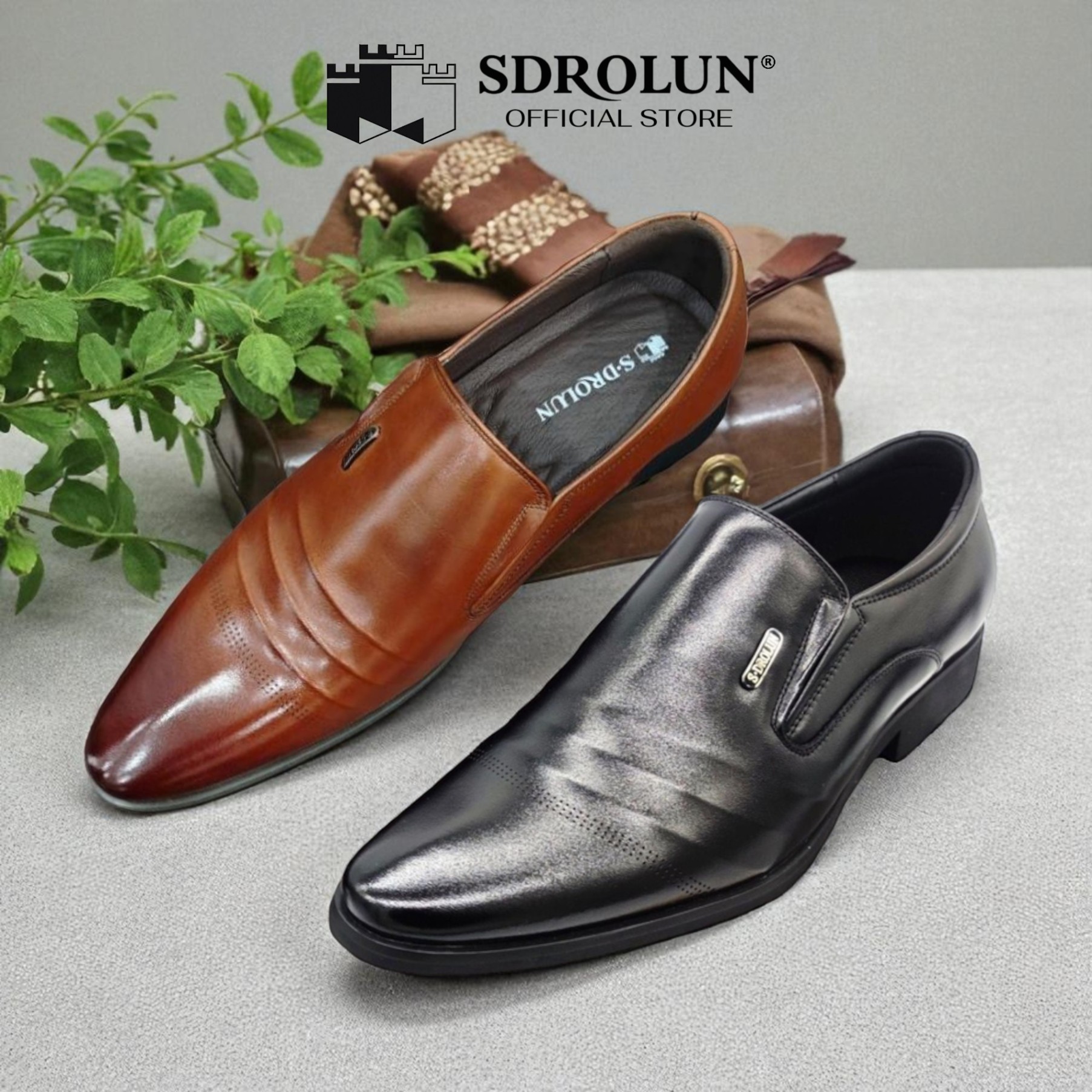 Giày nam SDROLUN N218-17DEN
