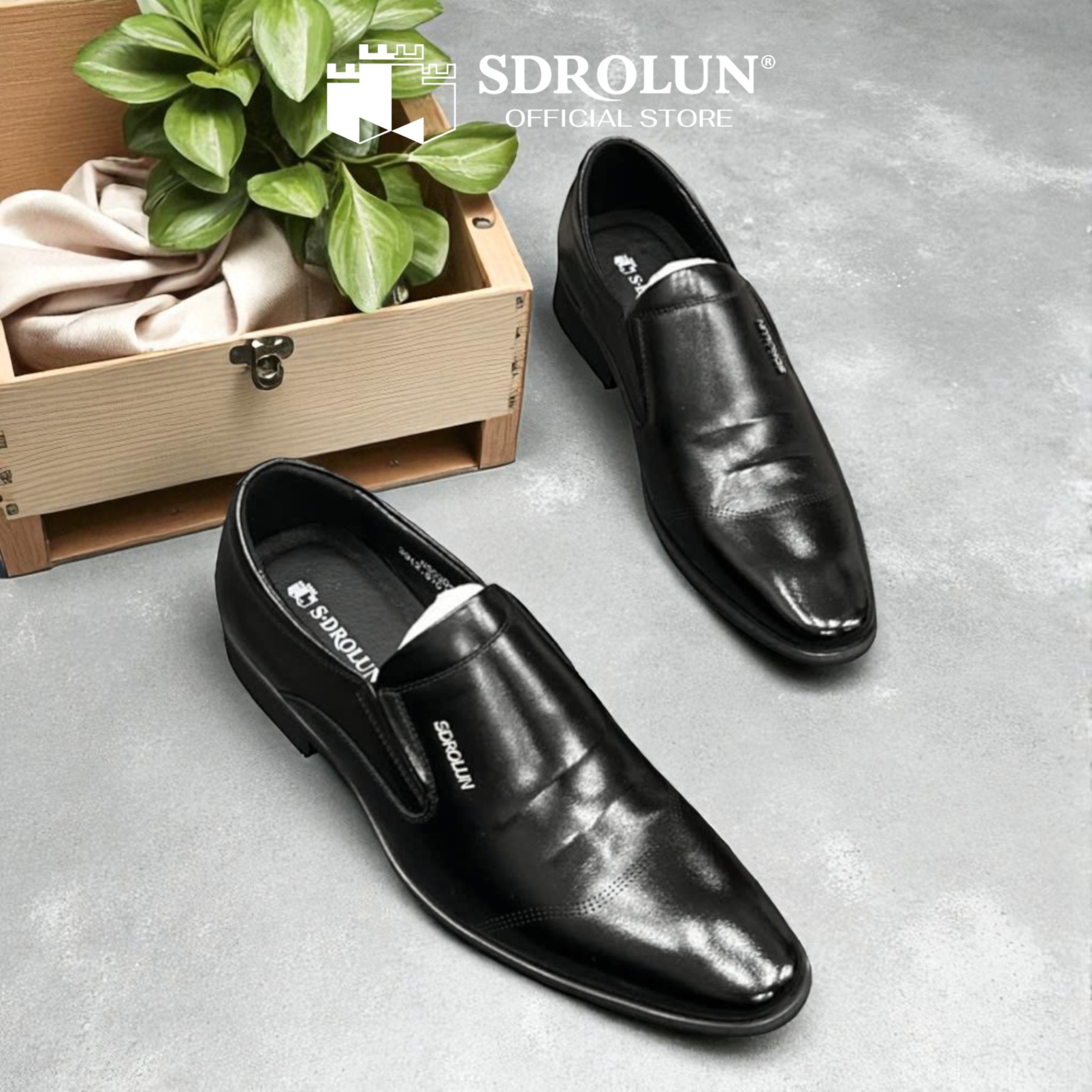 Giày nam SDROLUN N3030-3DEN