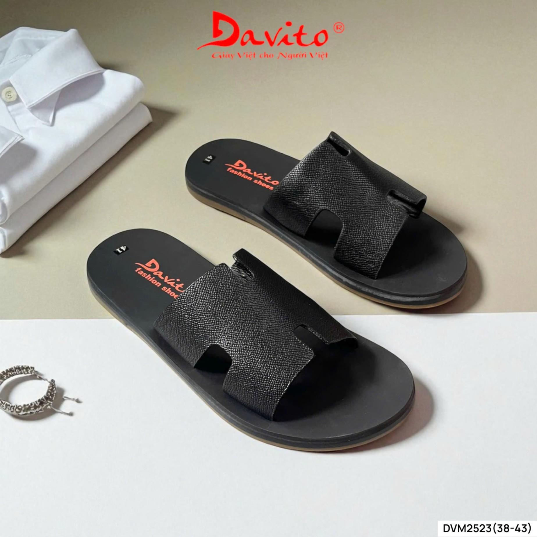 Dép DAVITO DVM2523.DEN