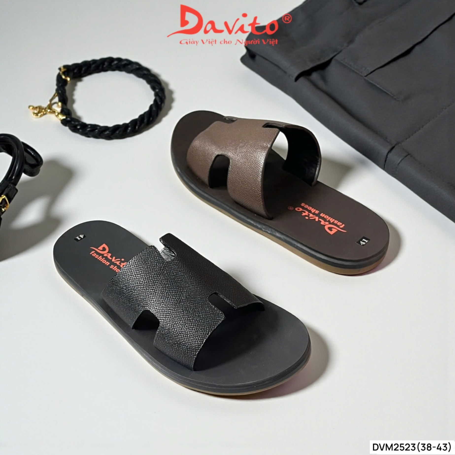 Dép DAVITO DVM2523.DEN