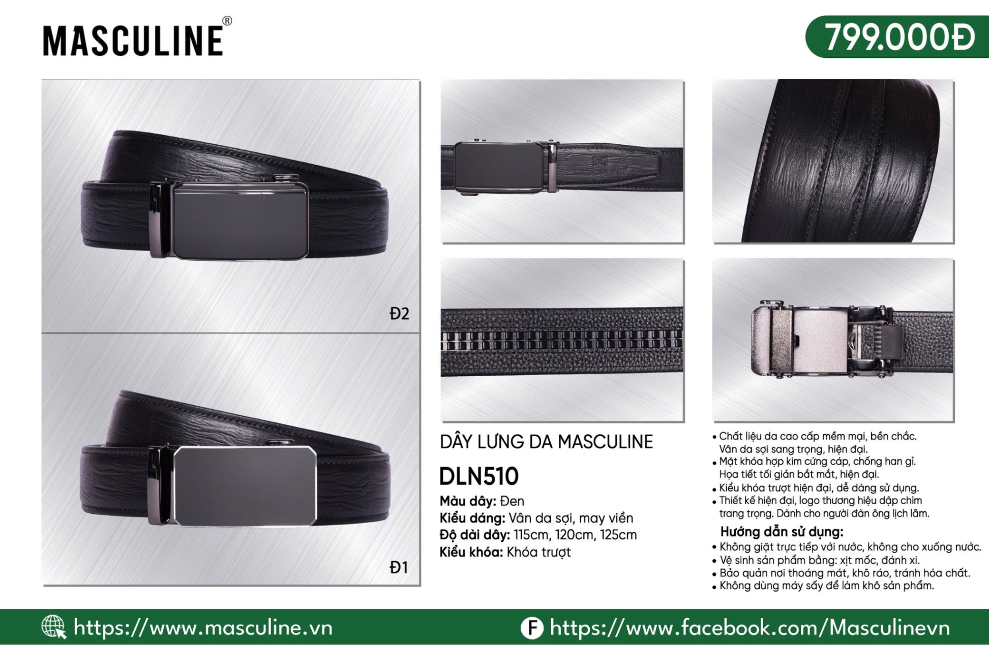 DL Masculine DLN510.DEN