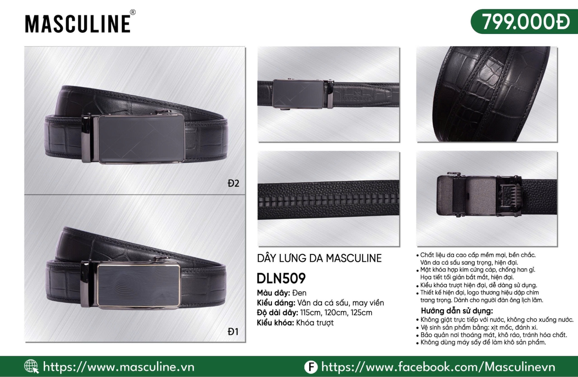 DL Masculine DLN509.DEN