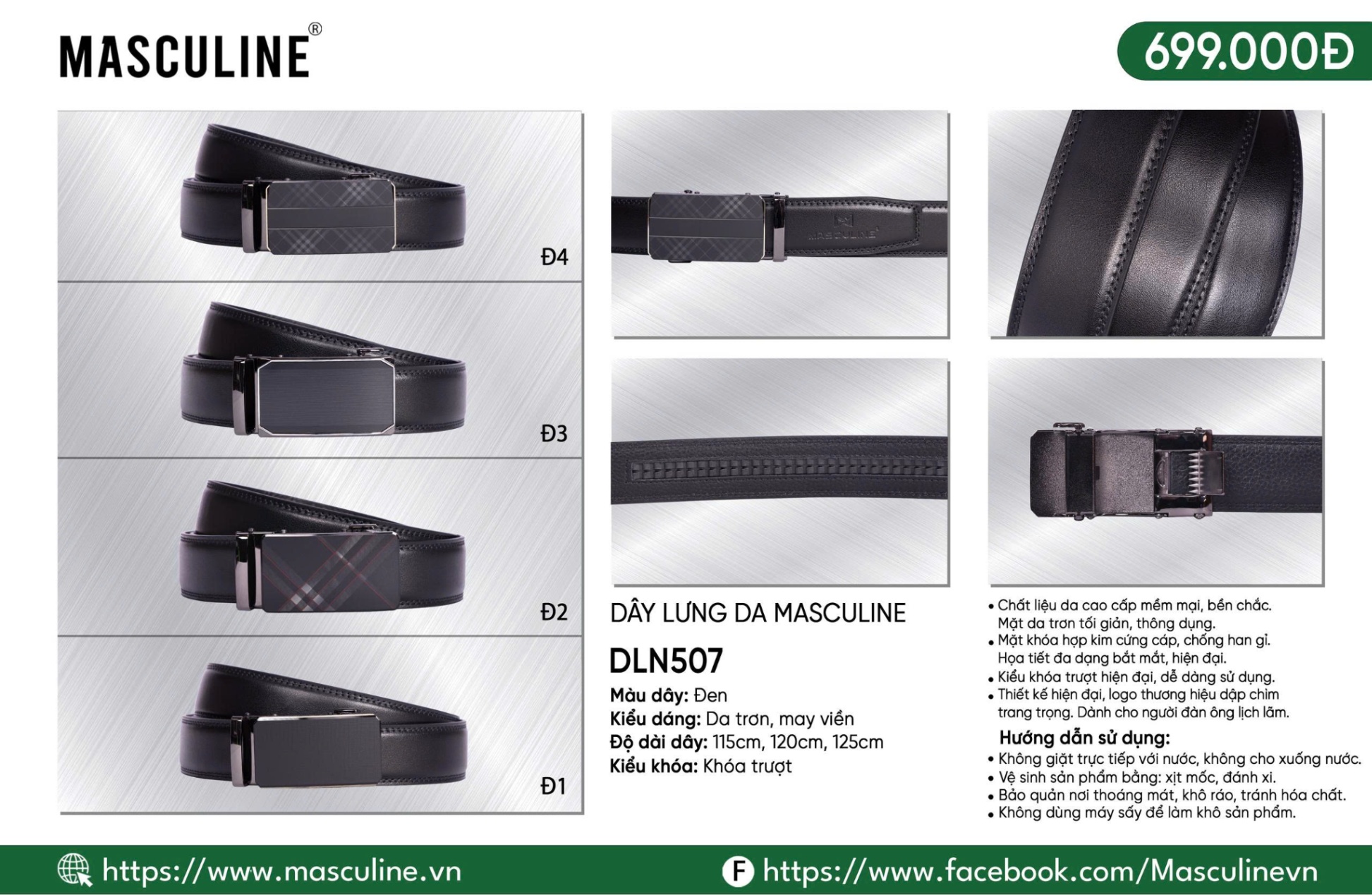 DL Masculine DLN507.DEN