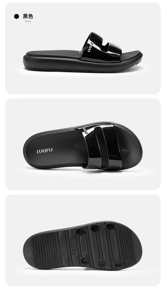 Dép lê LUOFU E7213B(35-40).DEN