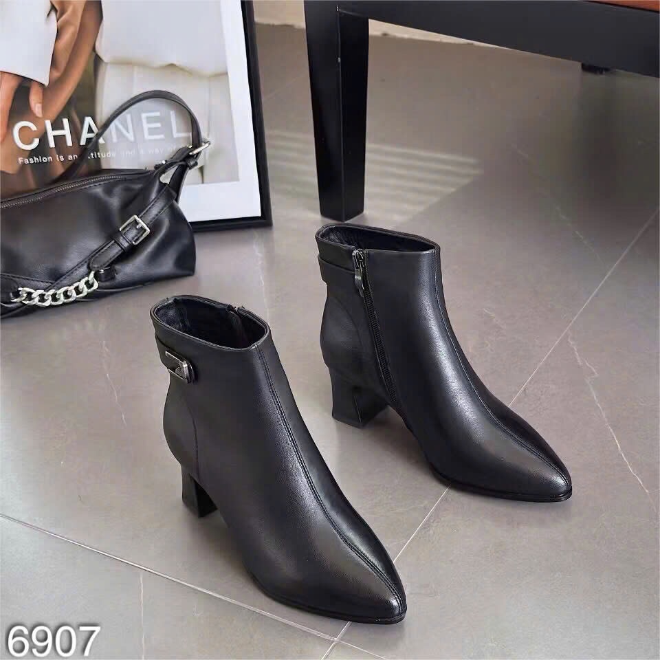 Bốt da 6907.DEN