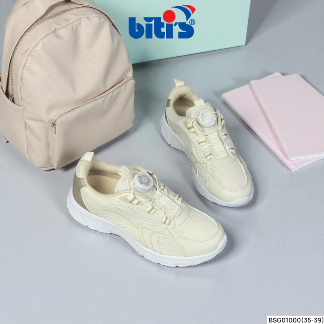 Giày thể thao BITIS BSG010000(35-39).KEM