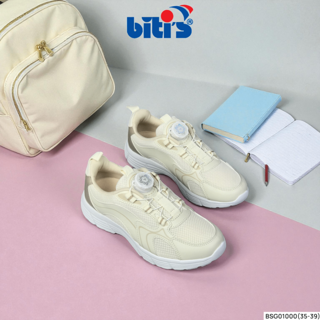 Giày thể thao BITIS BSG010000(35-39).KEM