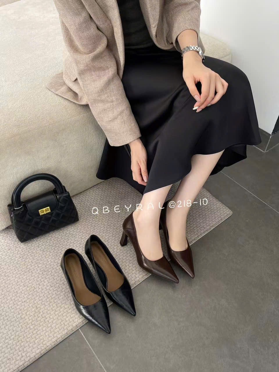Giày nữ Y218-10DEN