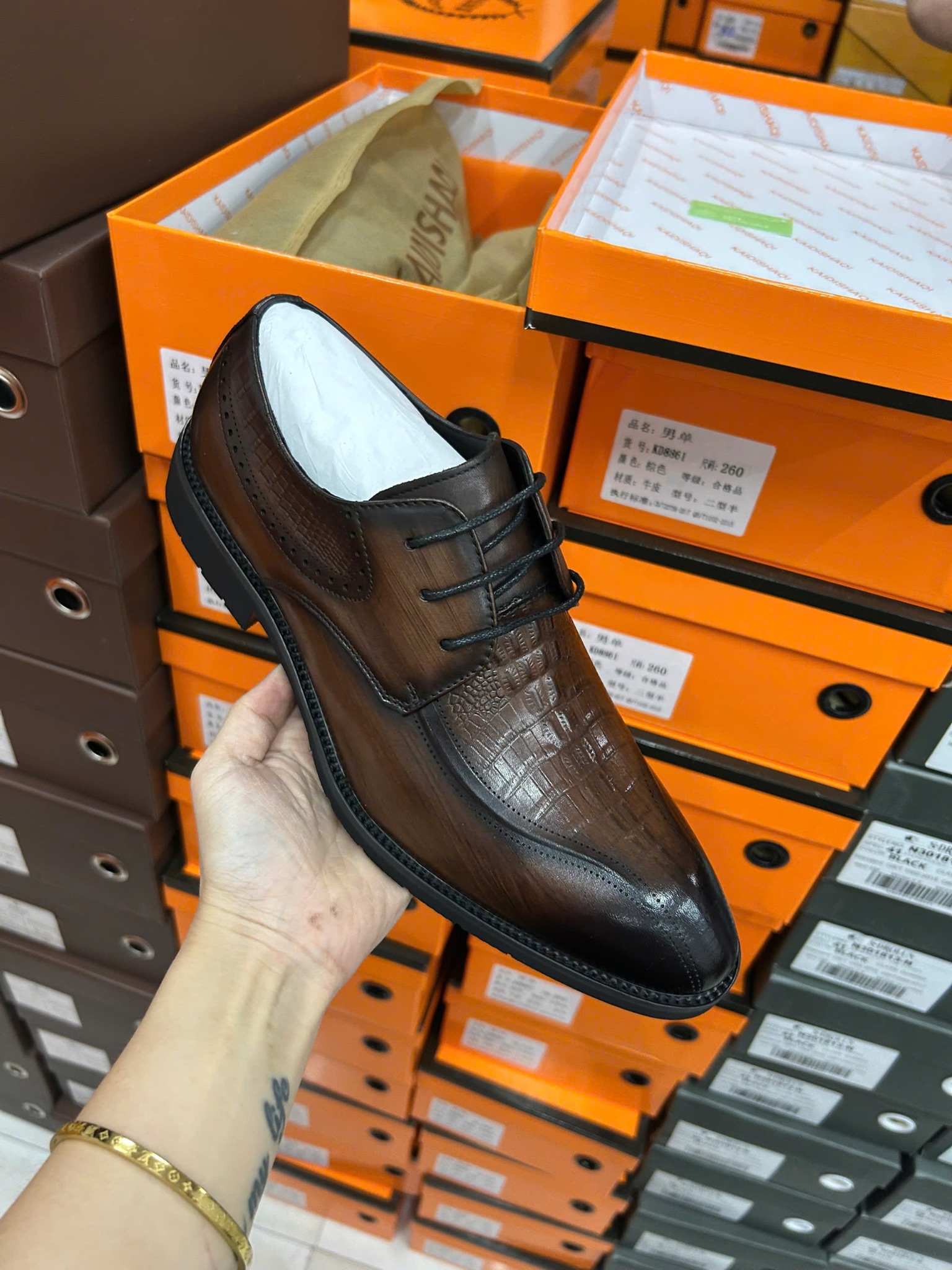 Giày tây KAIDISHAQI KD8861.DEN