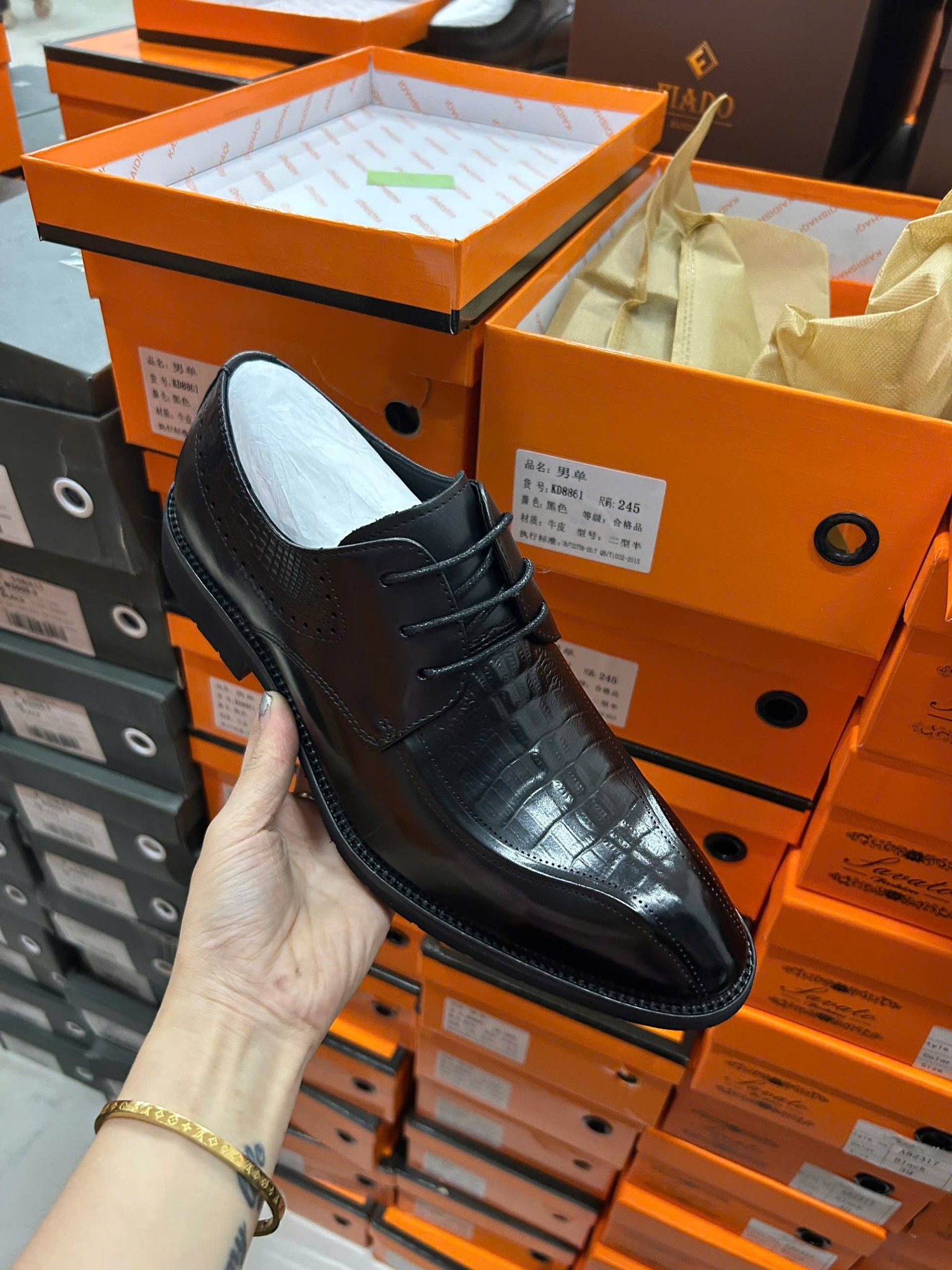 Giày tây KAIDISHAQI KD8861.DEN