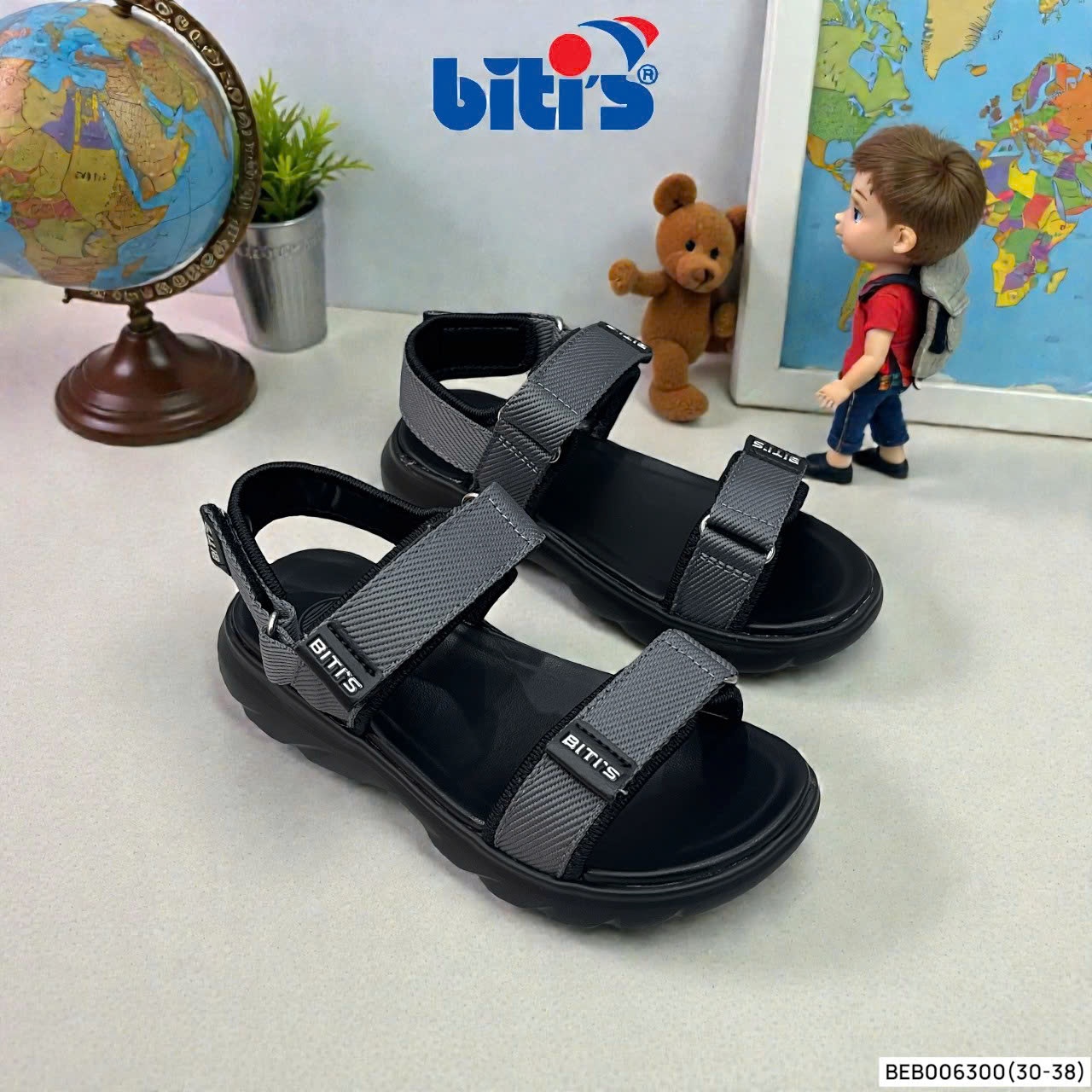 Sandal bé trai BITIS BEB006300.XAM