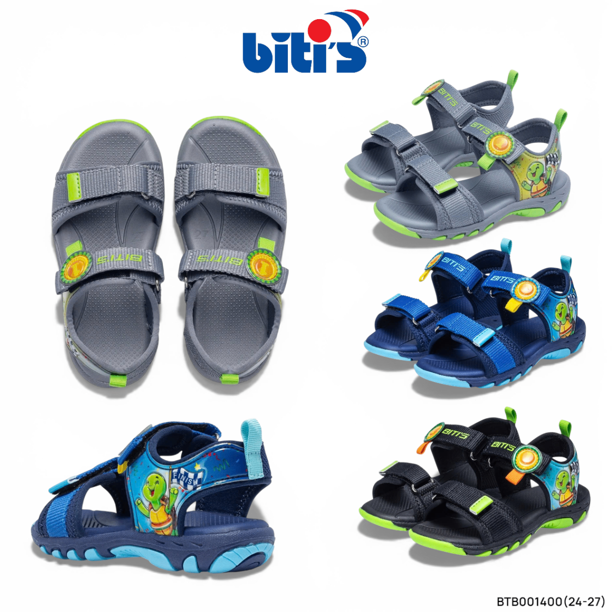 Sandal bé trai BITIS BTB001400.DEN