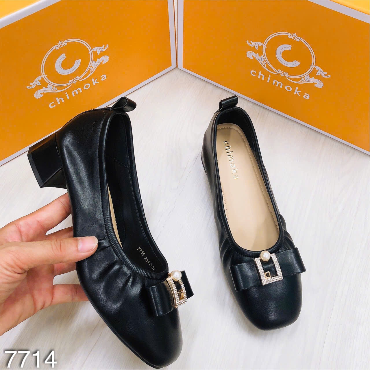 Giày nữ 7714DEN