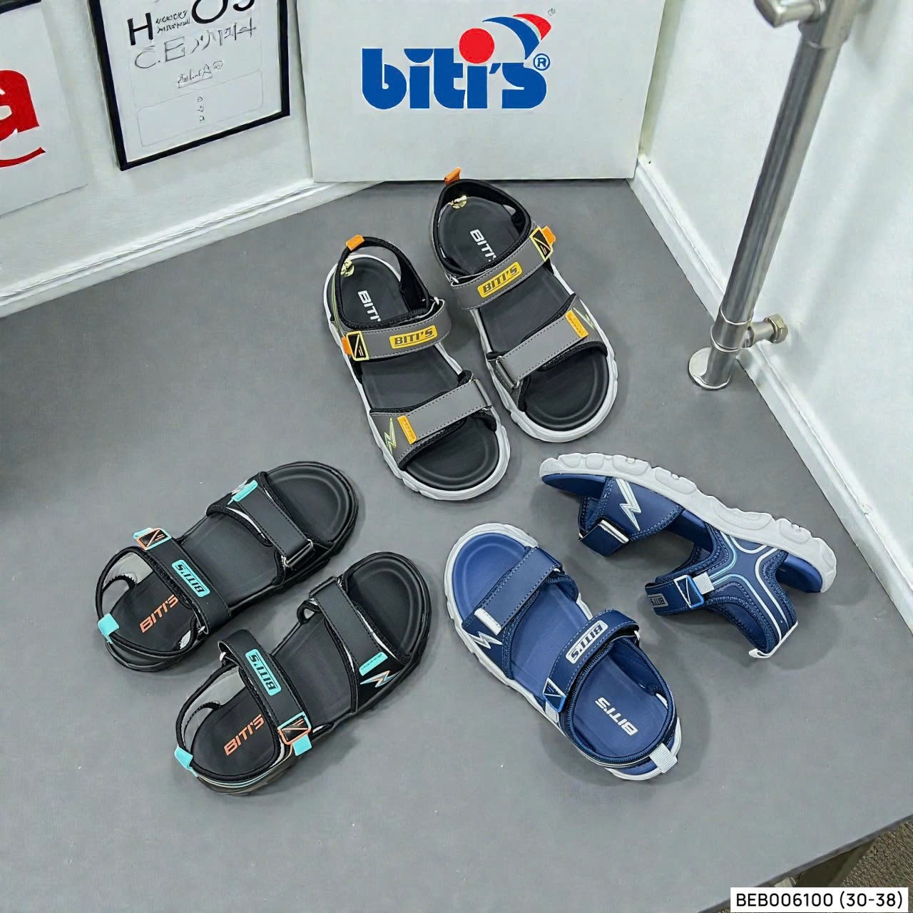 Sandal bé trai BITIS BEB006100.DEN