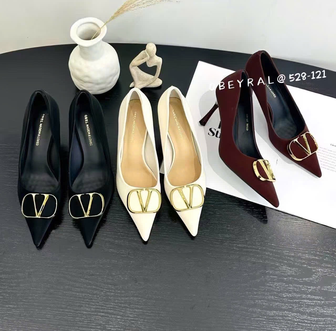 Giày cao gót 528-121.DEN