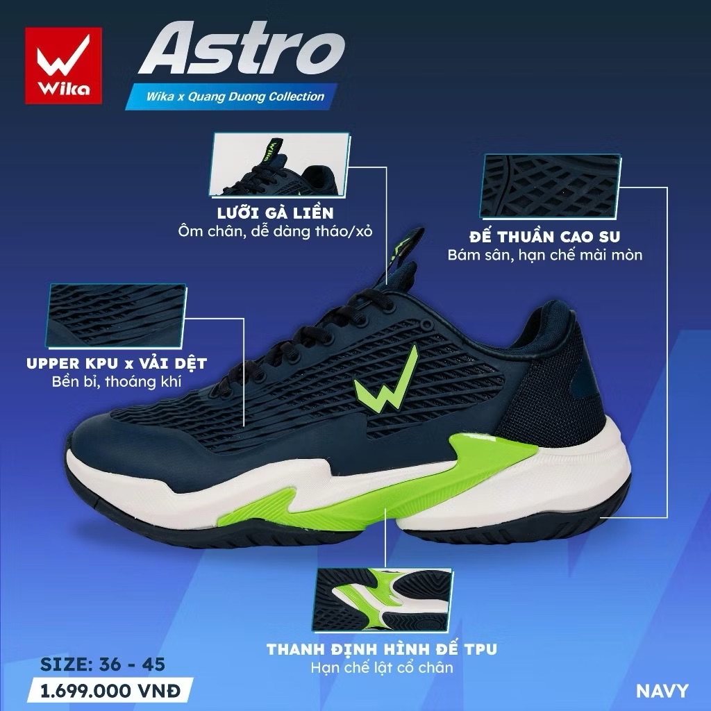 Giày Pick Wika Astro.XNH