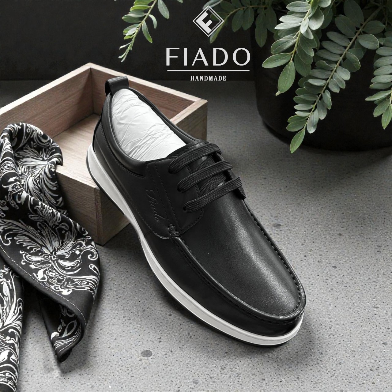 Giày da FIADO YD2309A1.DEN