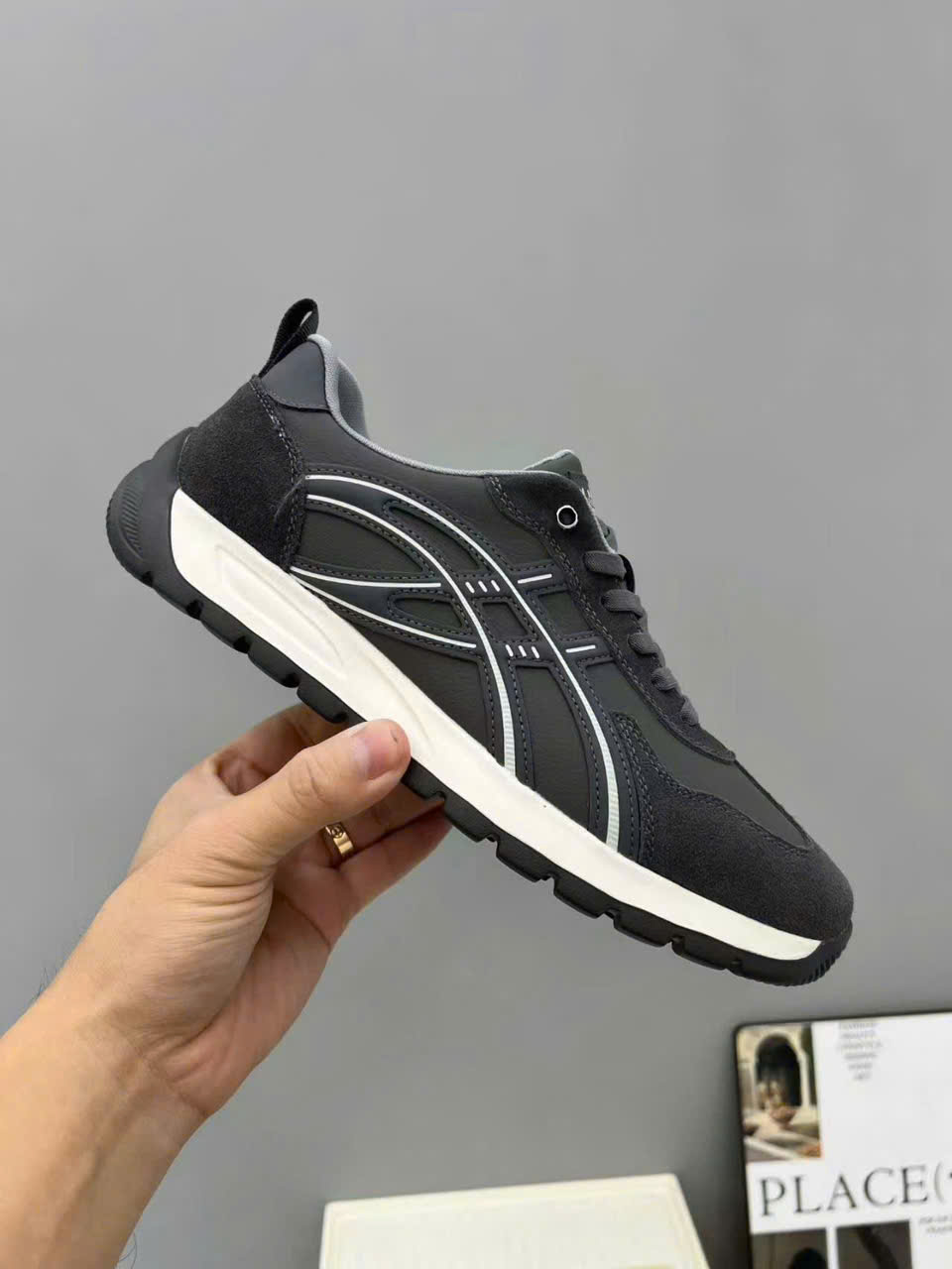 Giày thể thao nam SN87236.XAM