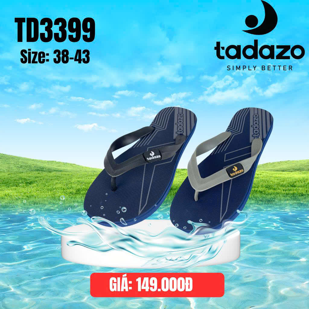 Dép kẹp nam TAZADO TD3399.XNH