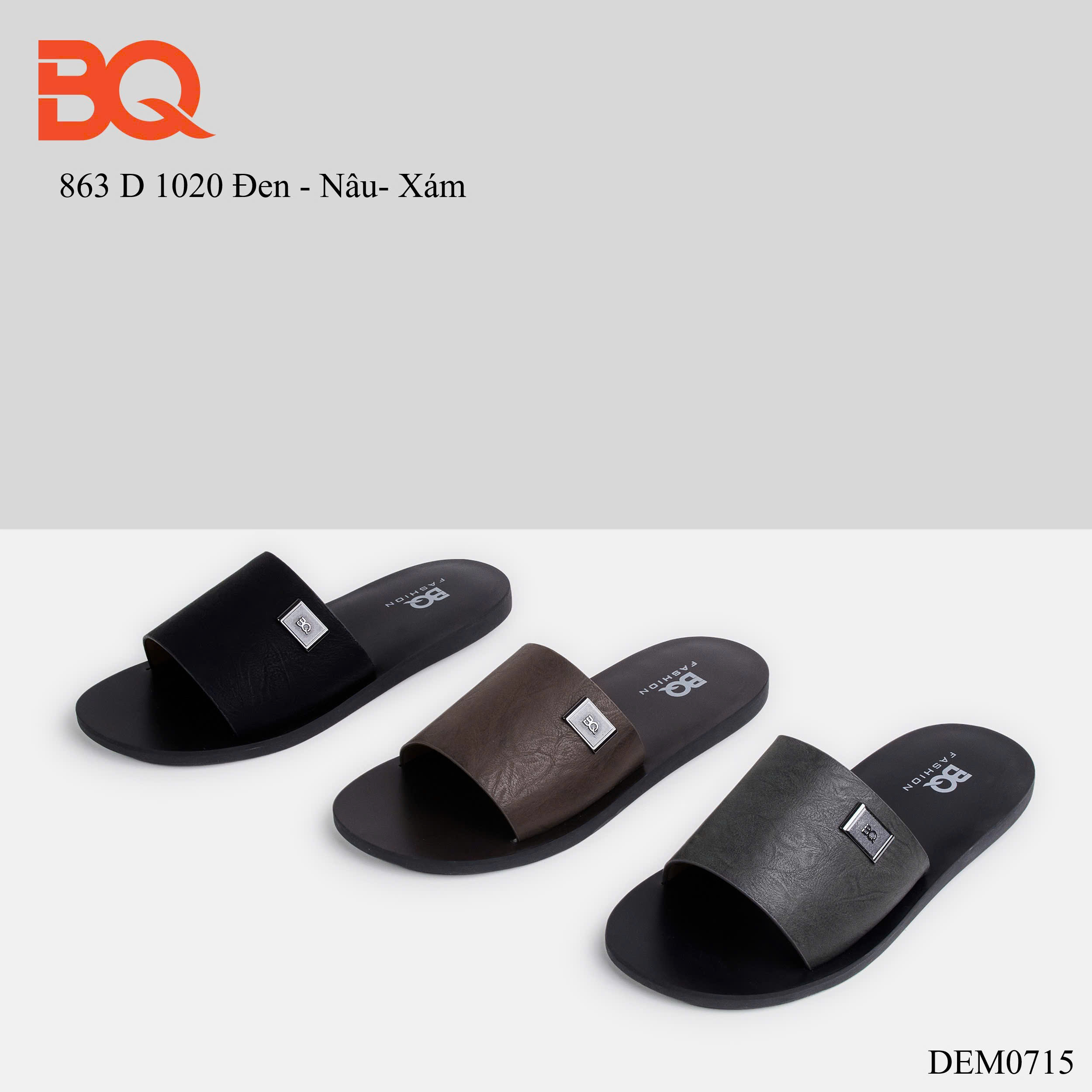 Dép lê nam BQ DEM0715.NAU