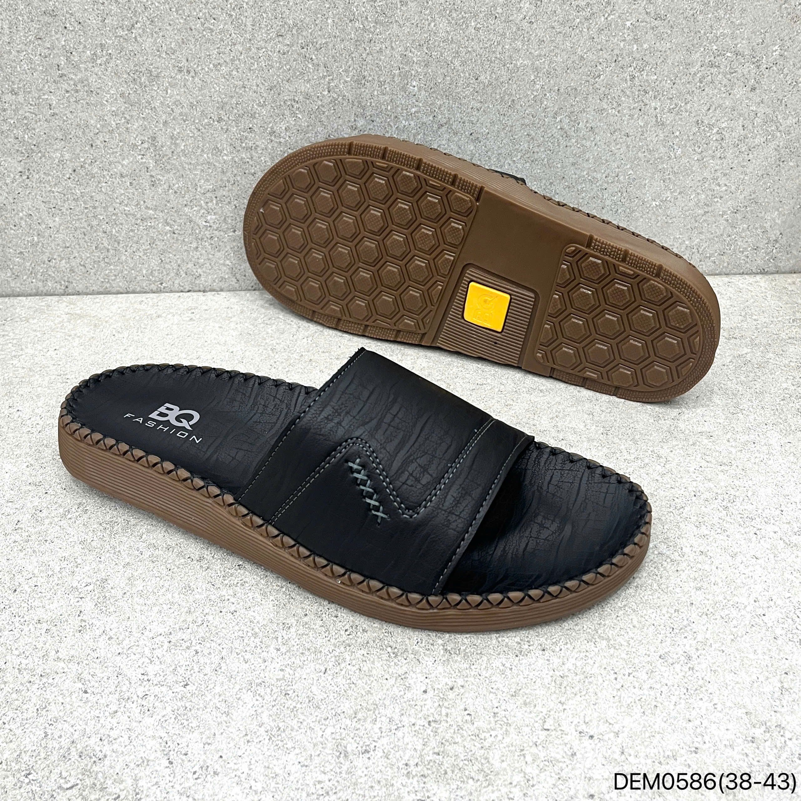 Dép nam BQ DEM0586.DEN