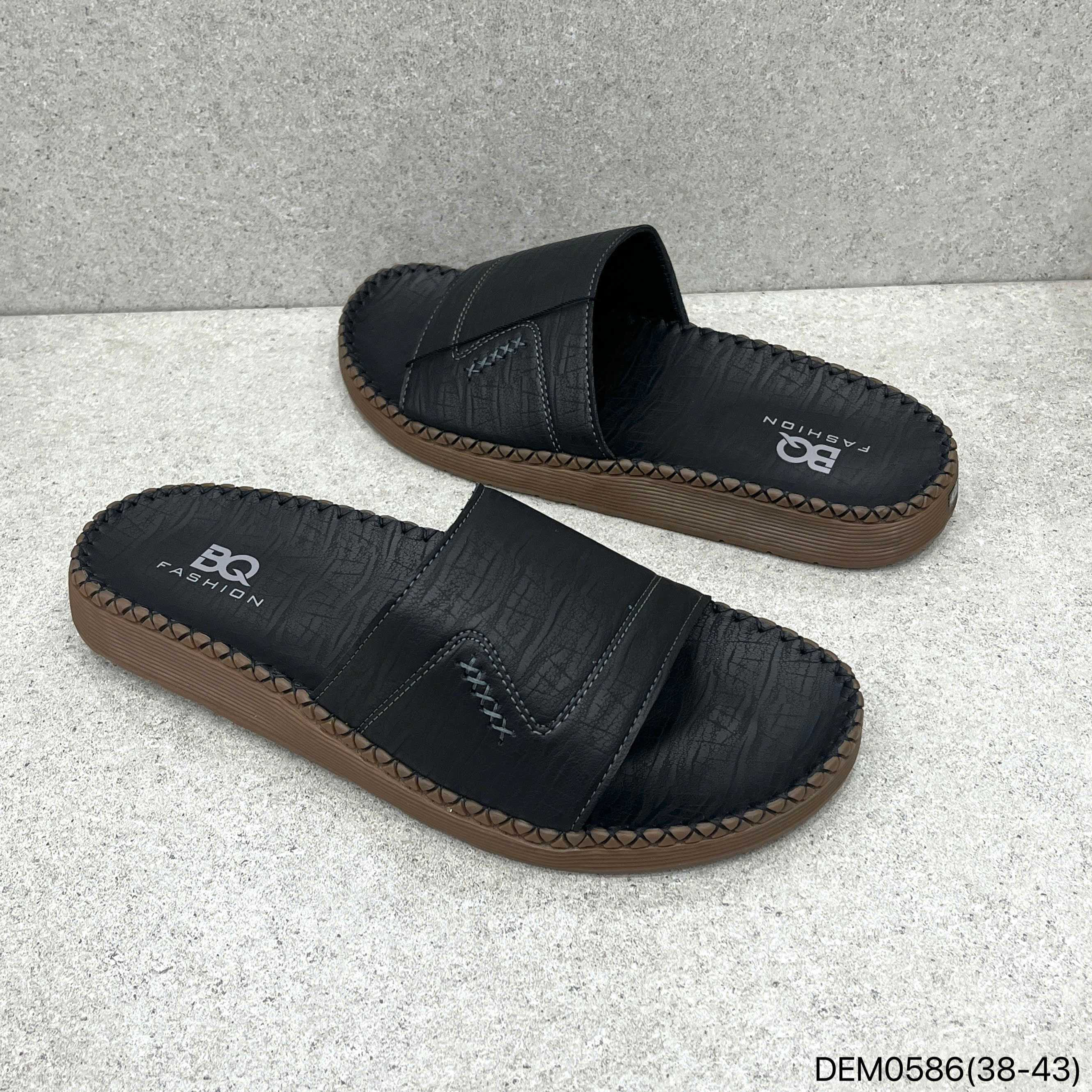 Dép nam BQ DEM0586.DEN