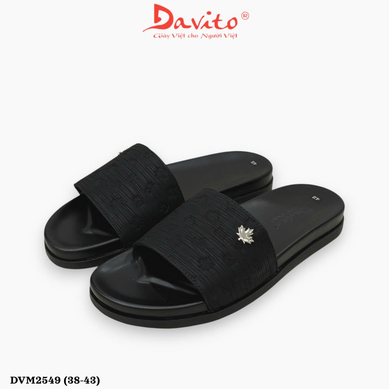  Dép nam DAVITO DVM2549.DEN