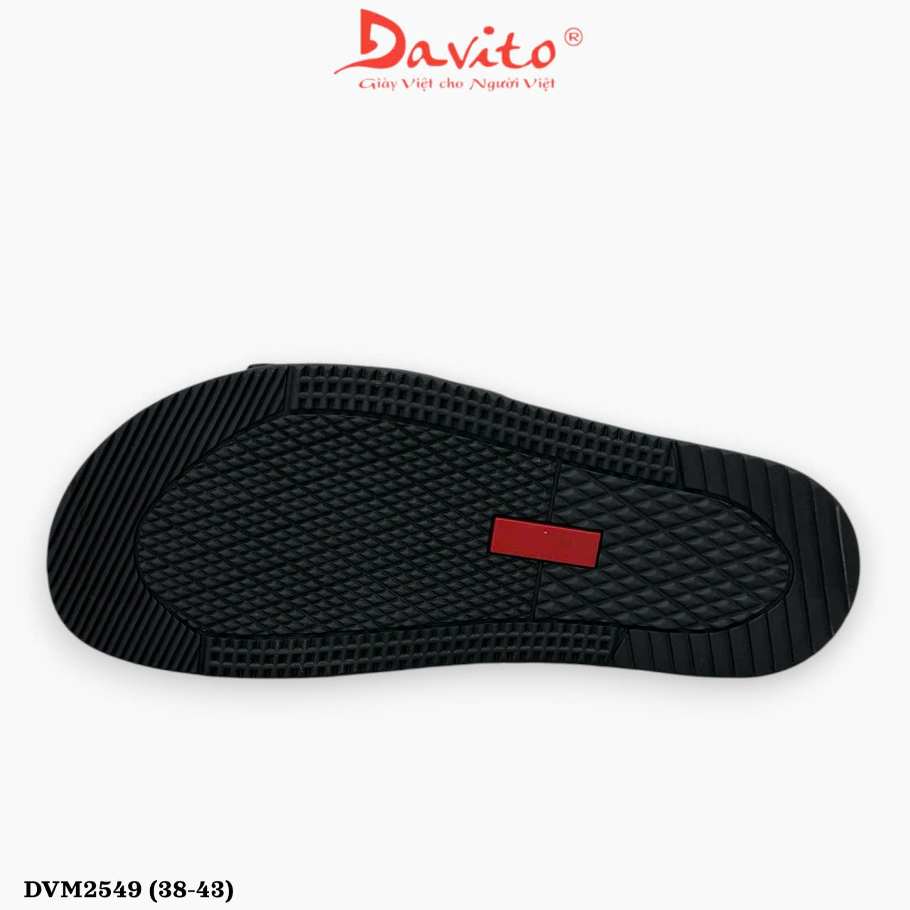  Dép nam DAVITO DVM2549.DEN
