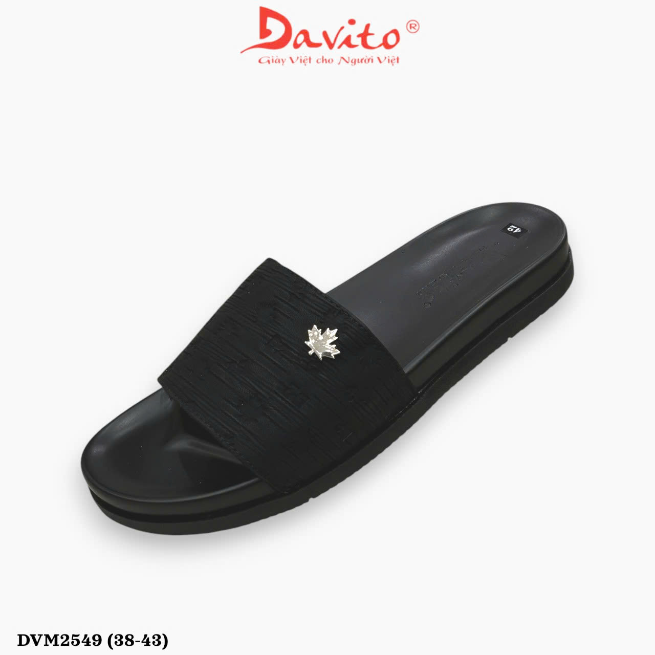  Dép nam DAVITO DVM2549.DEN