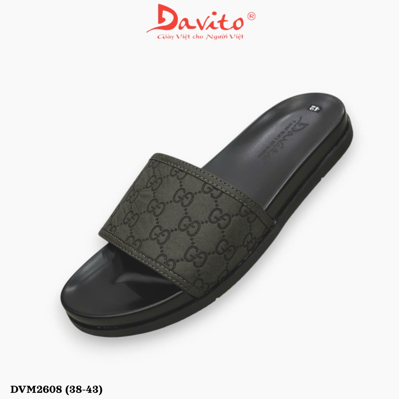 Dép nam DAVITO DVM2608.XAM