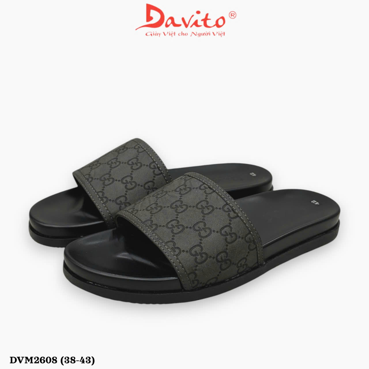 Dép nam DAVITO DVM2608.XAM