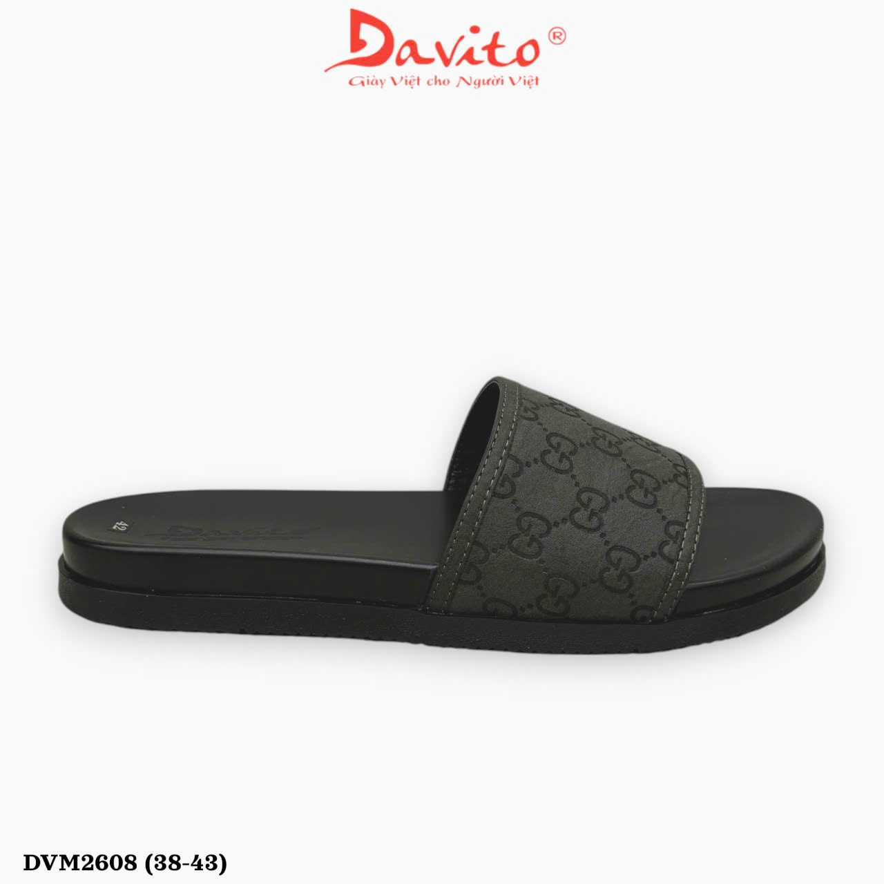 Dép nam DAVITO DVM2608.XAM