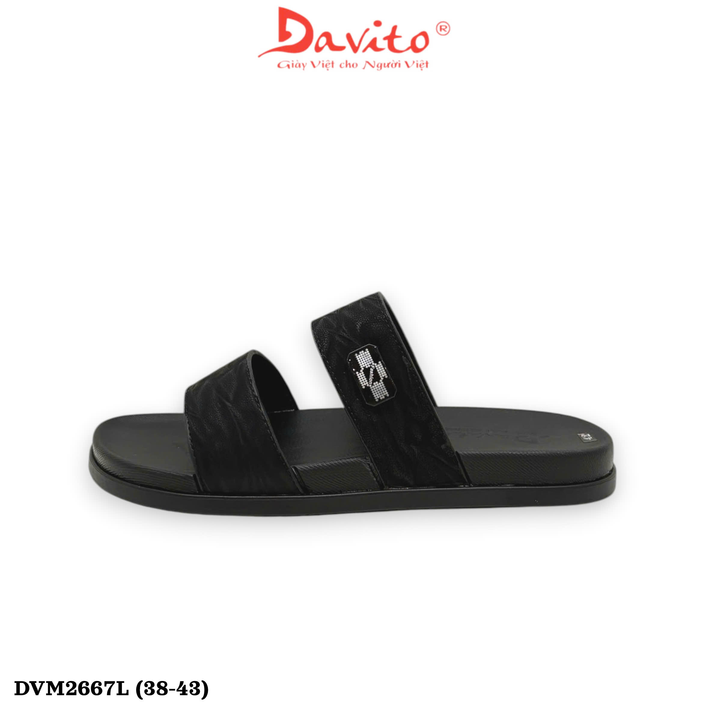 Dép nam DAVITO DVM2667L.DEN