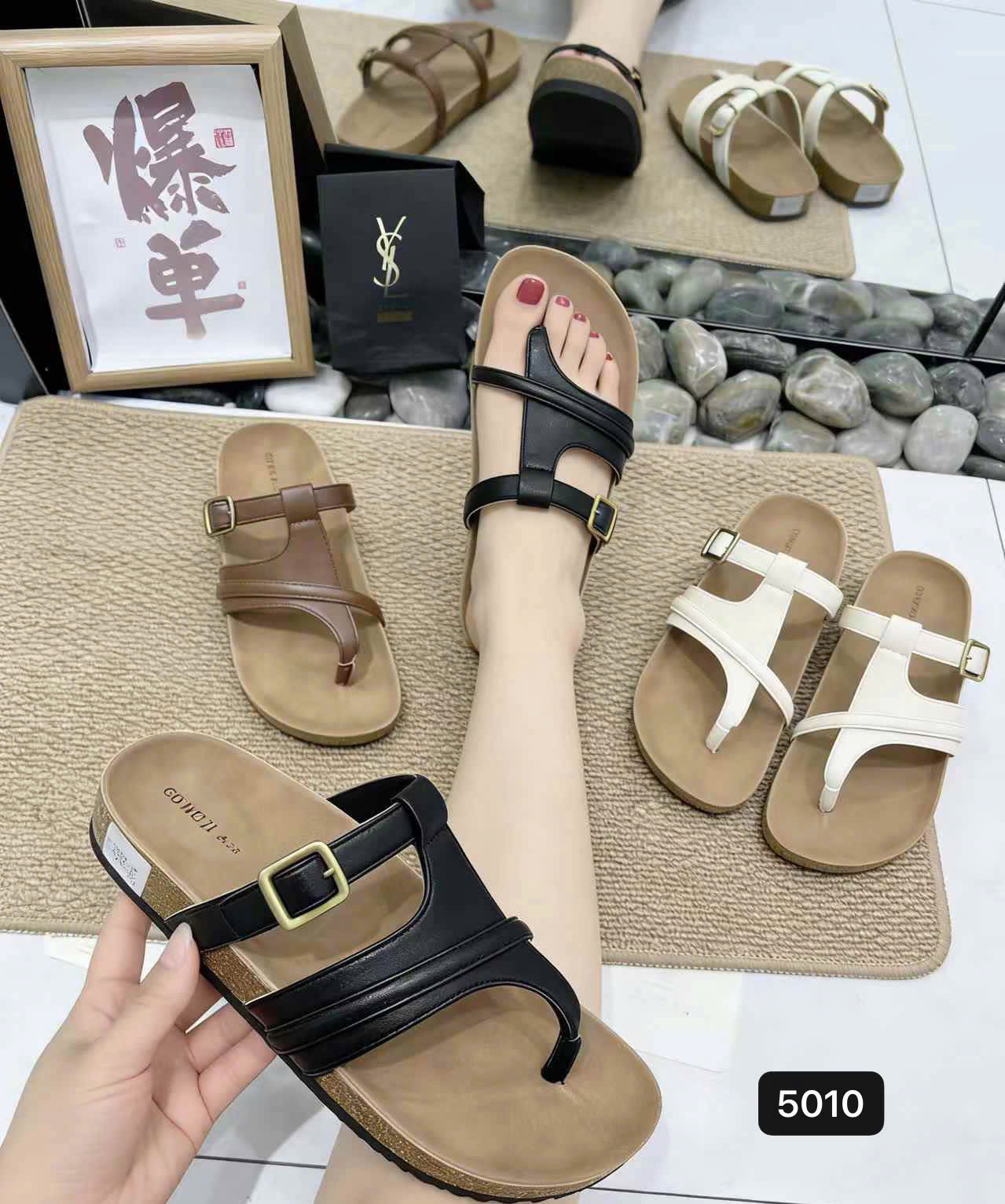 Dép nữ 5010.KEM