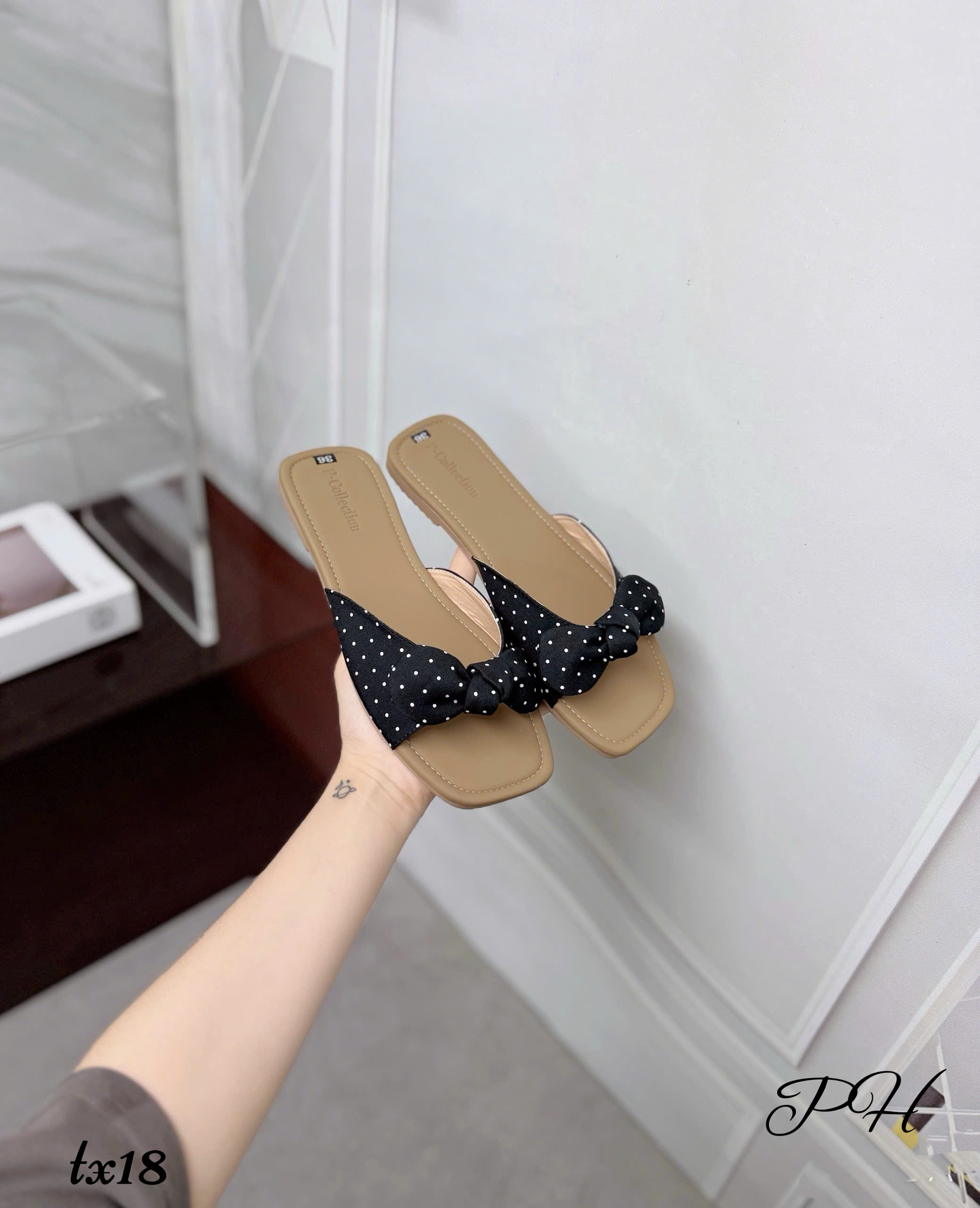Dép lê nữ TX18.DEN