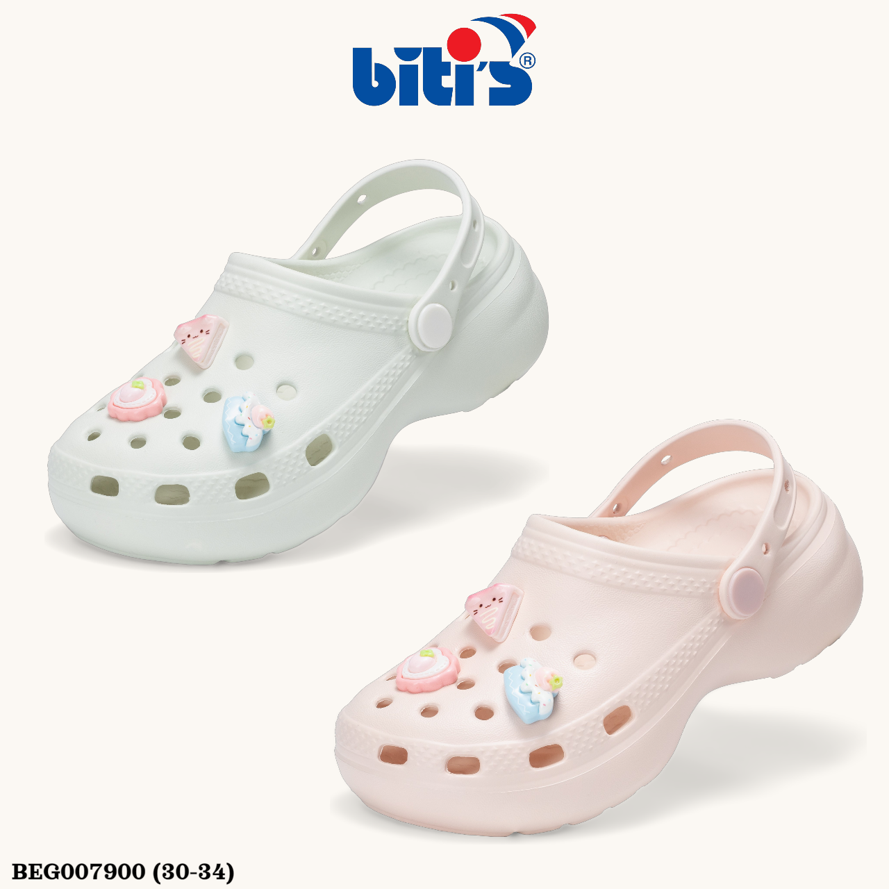 Dép sục bé gái BITIS BEG007900.HOL