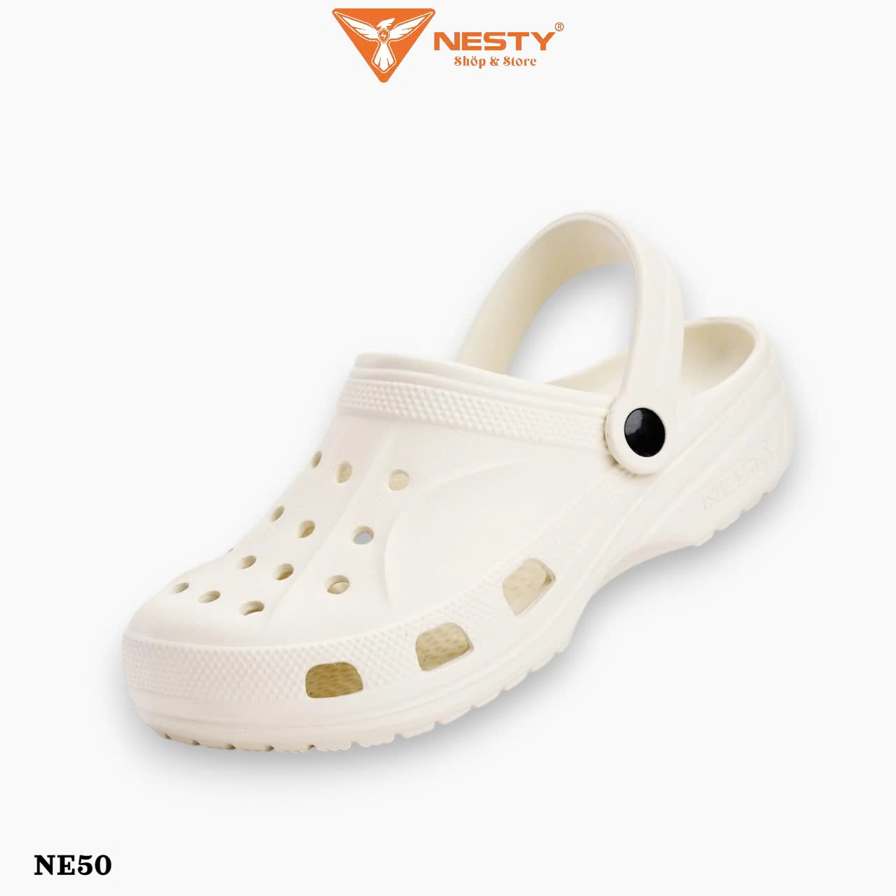 Dép sục NESTY siêu nhẹ, êm chân 3cm NE50(19-33).KEM