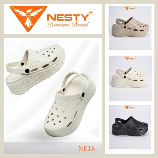 Dép sục NESTY đế cao NE18.NAU
