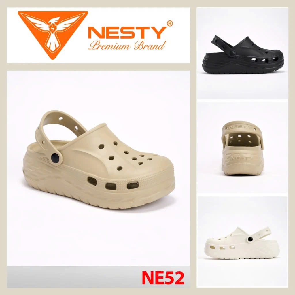 Dép sục đế cao NESTY NE52.NAU