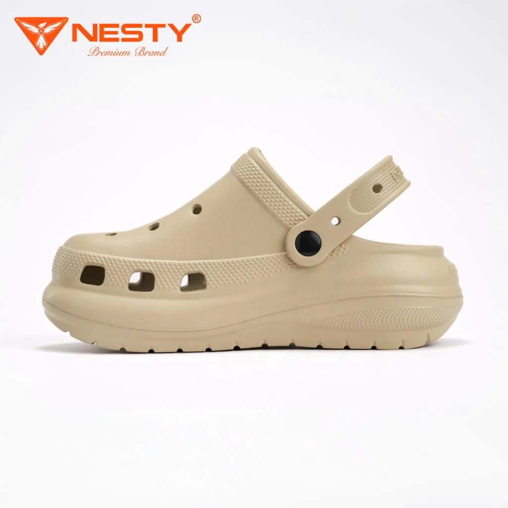 Dép sục đế cao NESTY NE54.NAU