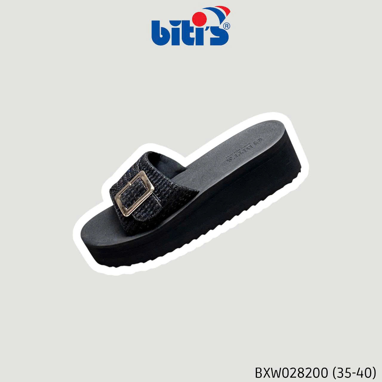 Dép xuồng nữ BITIS BXW028200.DEN