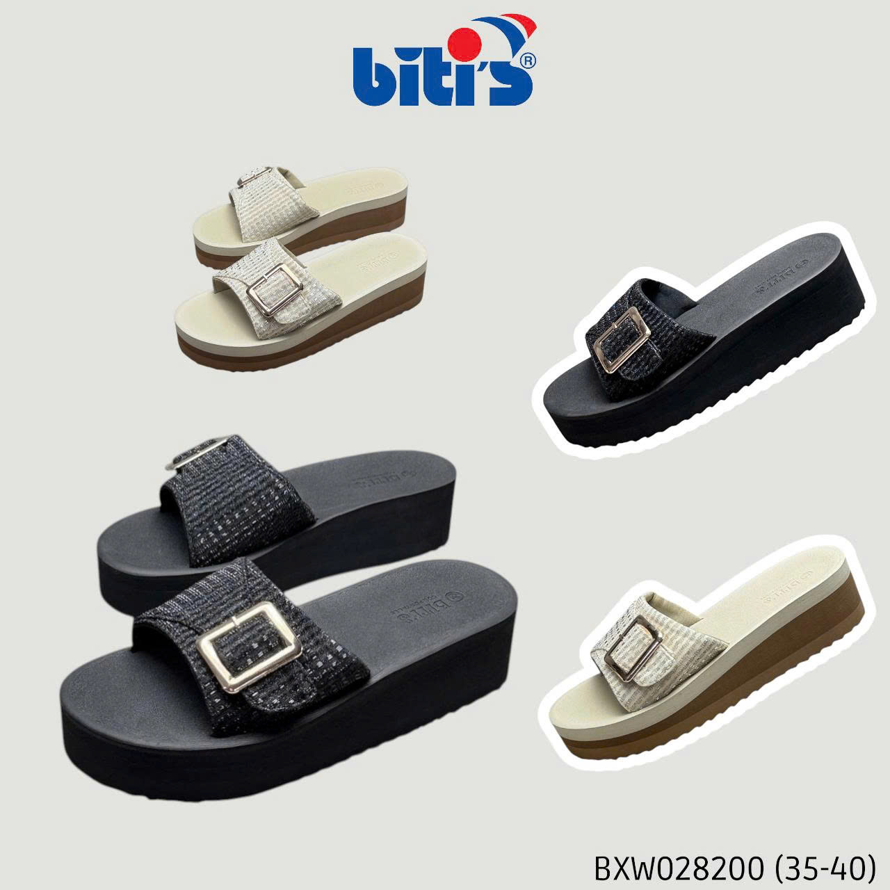 Dép xuồng nữ BITIS BXW028200.KEM